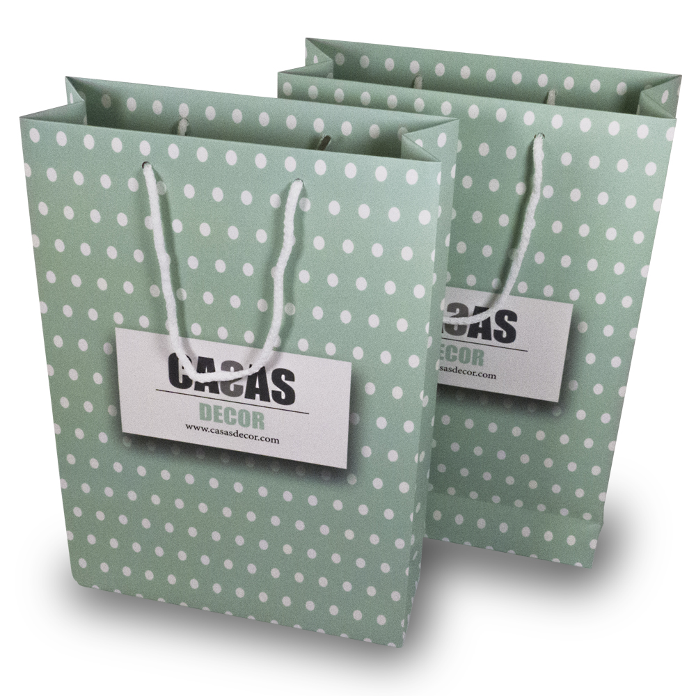 Bolsas de Papel estándar laminado brillo