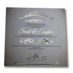 Invitación de Boda 148 con Stamping Oro 1 cara